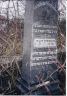 Sheindel Leah, wife Tzvi Yehuda Birnbaum, matzevah in Lipany Cemetery