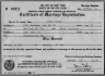 Irvin Klein and Edith Schneider marriage certificate
