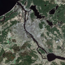 Riga from space