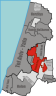 Ramat Gan in Tel Aviv map