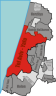 Tel Aviv and surroundings map