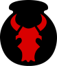 34th 'Red Bull' Infantry Division crest