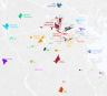 Boston, map of colleges anduniversities