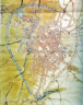 Bruxelles map, by Deventer, 1555