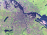 Amsterdam, image from space