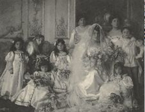 Ena Wertheimer wedding, by Cavendish Morton