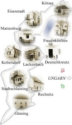 Burgenland map