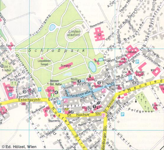 Eisenstadt map