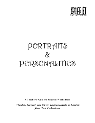 Guide to Portraits by Whistler and Sargent