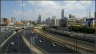Tel Aviv along the Ayalon Expressway