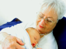 Hanny Gazit Shani and grandaughter