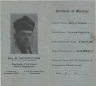 David and Lillian Birnbaum marriage certificate