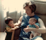 Hanny Gazit Shani and baby girls, Alona and Sivan