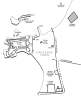 Atlit, map of Crusader site