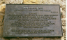 Plaque at Yad VaShem commemorating Chambon-sur-Lignon and les Chambonais