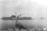 Haganah הגנה C-7, entering Haifa harbor