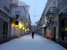 Ternopil Тернопіль, street in winter