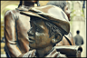 Kindertransport statue at Liverpool Street Station, by Frank Meisler