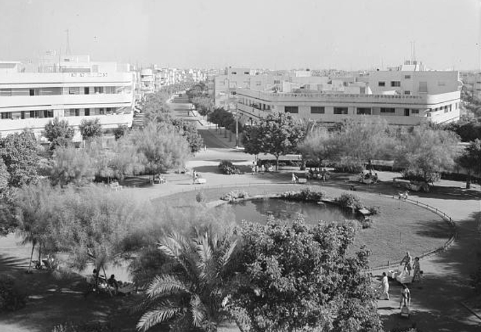 Tel Aviv Dizengoff Circle 1946