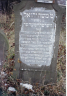 Moshe Yechuel Wirtheimer matzevah, in Lipany cemetry #094