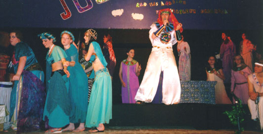 The Pharoah (vice principle) and the Dancing Girls