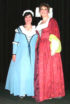 Susanah the maid and Marcelina