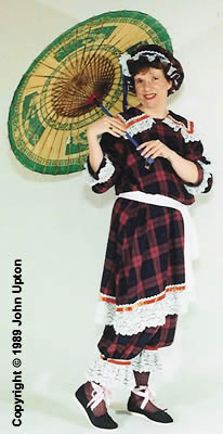 Victorian bathing costume